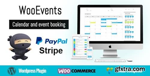 CodeCanyon - WooEvents v3.6 - Calendar and Event Booking - 15598178