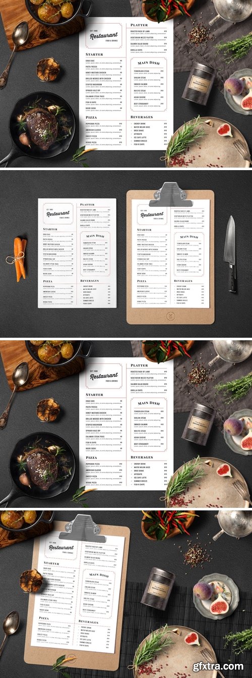 Classic Food Menu