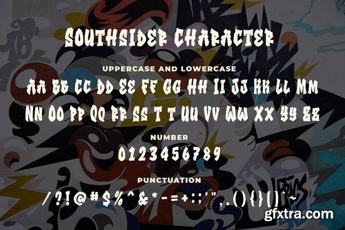 Southsider - Graffiti Typeface