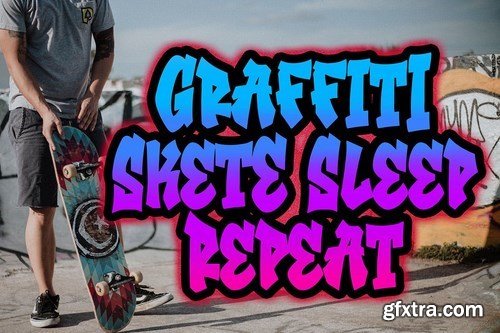 Southsider - Graffiti Typeface