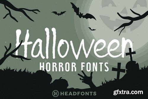 CM - Halloween Horror Font Bundle 4182952