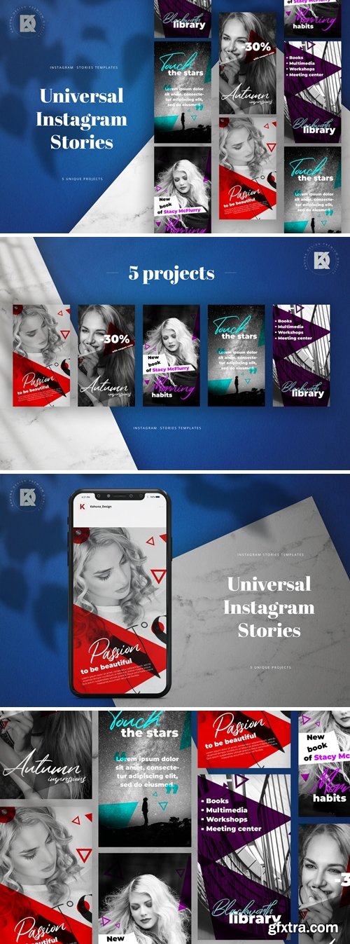 Instagram Stories Universal Banners Pack