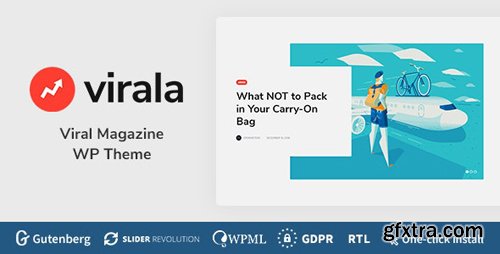 ThemeForest - Virala v1.0.0 - Viral Magazine WordPress Theme - 24268839