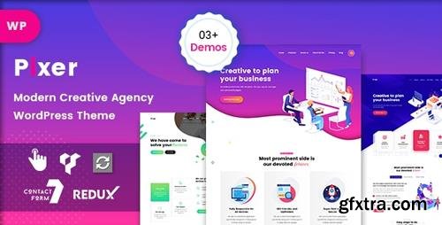 ThemeForest - Pixer v1.0 - Digital Agency WordPress - 23507792