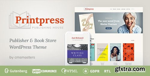 ThemeForest - Printpress v1.0.0 - Book Publishing WordPress Theme - 24014694