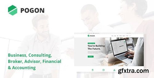 ThemeForest - Pogon v1.0.2 - Business and Finance Corporate WordPress Theme - 23567935