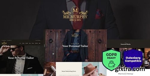 ThemeForest - Mr. Murphy v1.2 - Custom Dress Tailoring Clothing WordPress Theme - 17464930