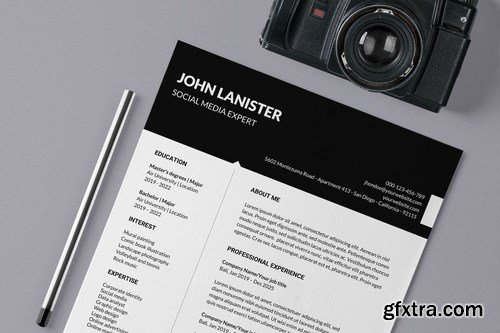 Resume CV Template Pro