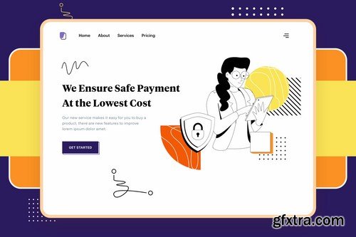 Liner - Buy Product, Secure Money, Teamwork, Work