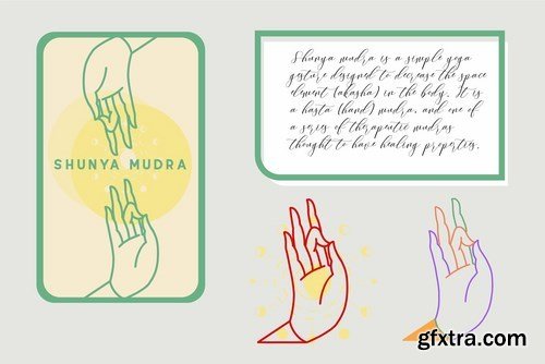 10 Mudras & Logo Pack