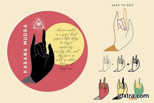 10 Mudras & Logo Pack