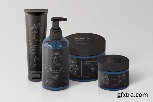 Natural Cosmetic Packaging Mock-Ups Vol.5