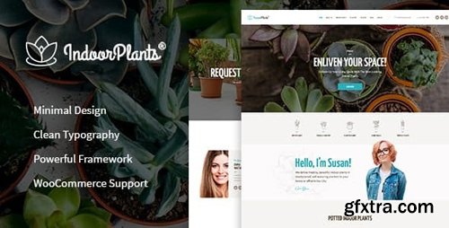 ThemeForest - Indoor Plants v1.2 - Houseplants store & Gardening WordPress Theme - 20762306