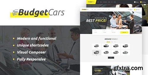 ThemeForest - Budget Cars v1.2 - Used Car Dealer & Rental WordPress Theme + Store - 20395637