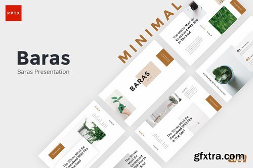 Baras Minimal Powerpoint Google Slides and Keynote Templates