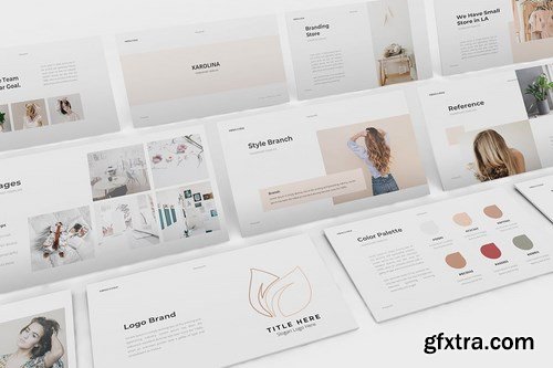 Branding Guideline Powerpoint Google Slides and Keynote Templates