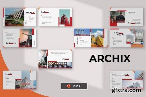 ARCHIX - Architecture Powerpoint Google Slides and Keynote Templates