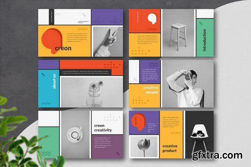 CREON - Creative Powerpoint Google Slides and Keynote Templates