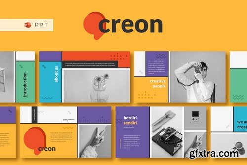 CREON - Creative Powerpoint Google Slides and Keynote Templates