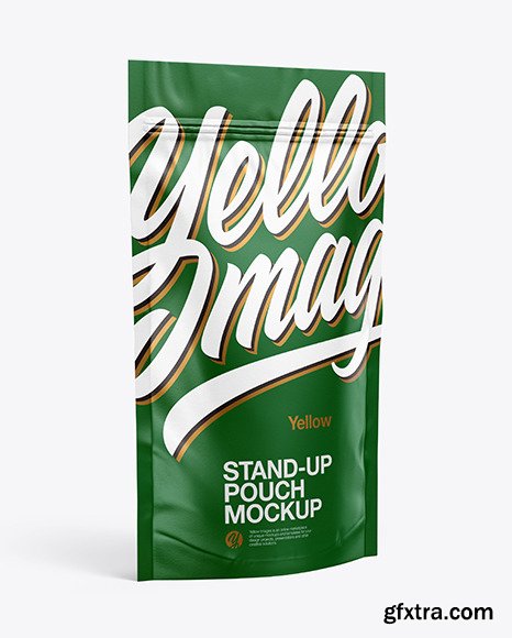 Paper Stand-Up Pouch Mockup 49990