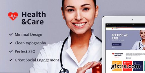 ThemeForest - Health & Care v1.8.2 - Life Coach & Medical Doctor WordPress Theme - 13002855
