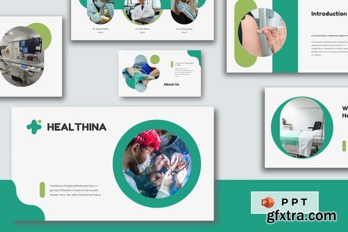 HEALTHINA - Medical Powerpoint Google Slides and Keynote Templates