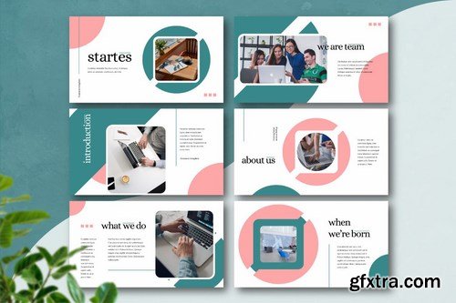 STARTES - Business Powerpoint Google Slides and Keynote Templates