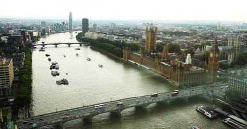 Panorama Over Thames River And London City 1 - V3T5W2C