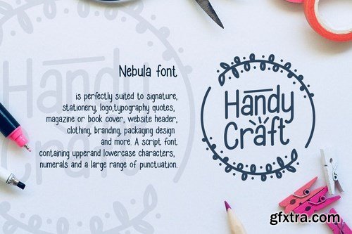 Nebula Casual Handwriting Font