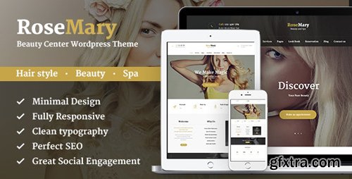 ThemeForest - RoseMary v1.5 - A Refined Hair, Beauty & Spa Salon Wordpress Theme - 13367264