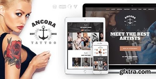 ThemeForest - Ancora v1.1 - An Urban Tattoo Salon and Ink Shop WordPress Theme - 19523881