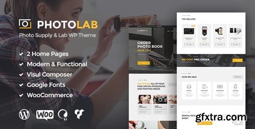 ThemeForest - PhotoLab v1.7 - A Trendy Picture Company & Stock Image Supply Store WordPress Theme - 16020963