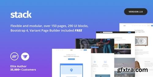 ThemeForest - Stack v2.0.6 - Multi Purpose HTML with Page Builder - 19337626