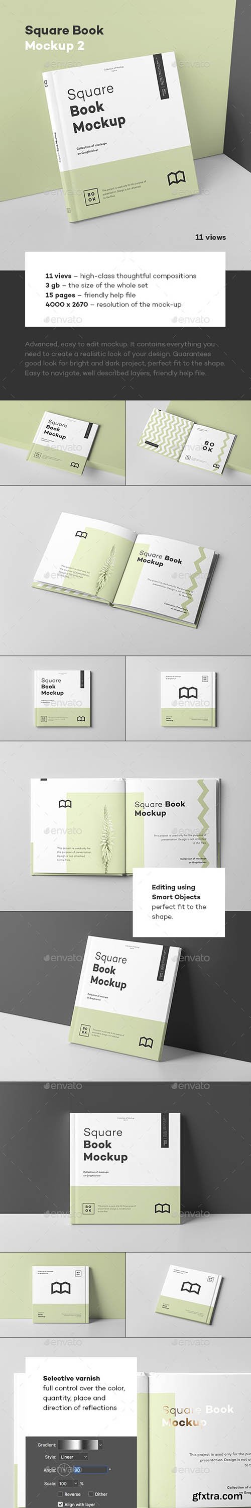 GraphicRiver - Square Book Mock up 2 24775043