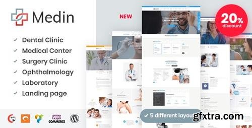 ThemeForest - Medin v1.4 - Medical Center WordPress Theme - 23229383