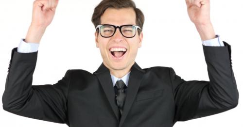 Successful Businessman in Glasses - M7GT3P5