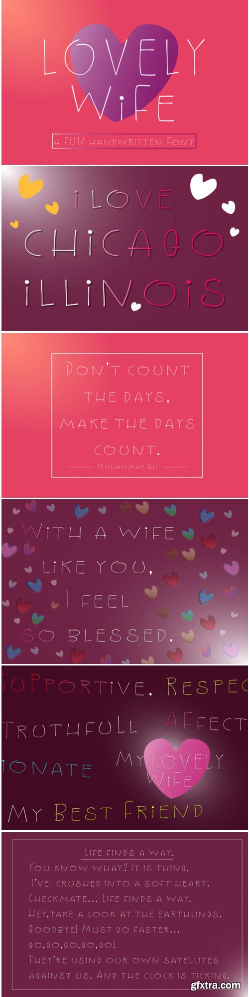 Lovely Wife Font