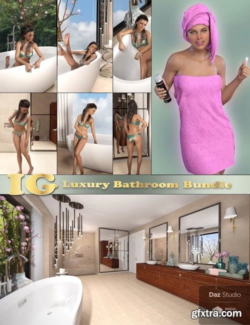 Daz3D - IGF Luxury Bathroom Bundle