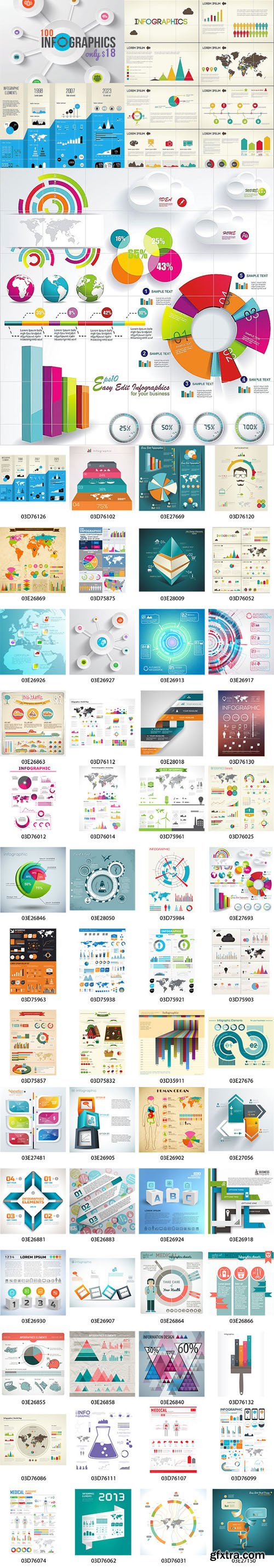 Mightydeals - 100 Premium Infographics from Ingimage - only $18! (Re-Up)