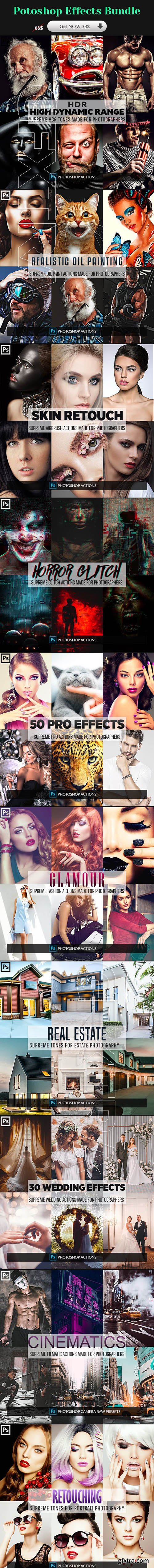 GraphicRiver - Photoshop Effects Bundle 23634769