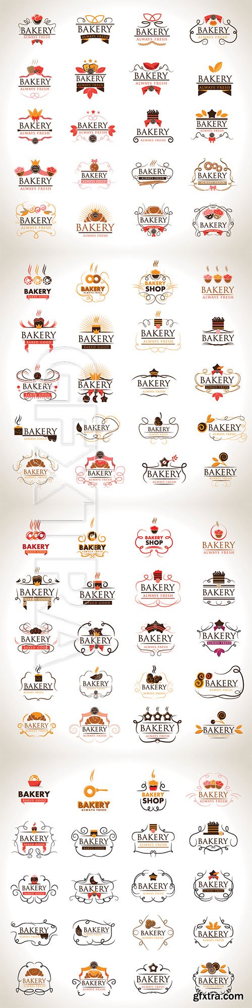 Bakery Icons Set