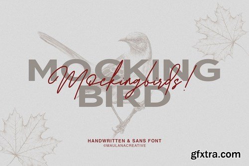 CM - Redbird Signature Font Free Sans 4187138