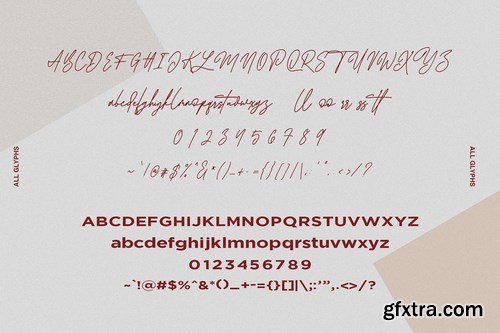 CM - Redbird Signature Font Free Sans 4187138