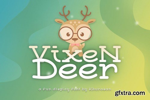 CM - Vixen Deer Font + Vector 4188027