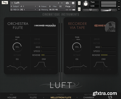 Cinematique Instruments Luft KONTAKT