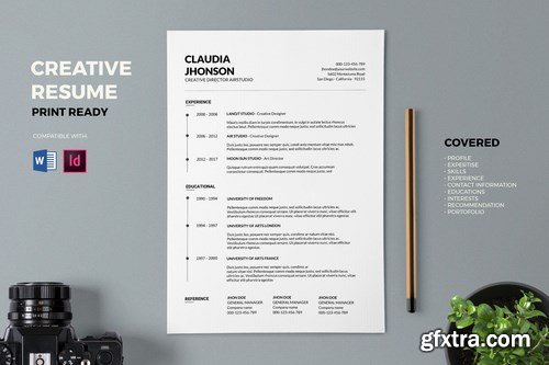 Resume CV Template Pro