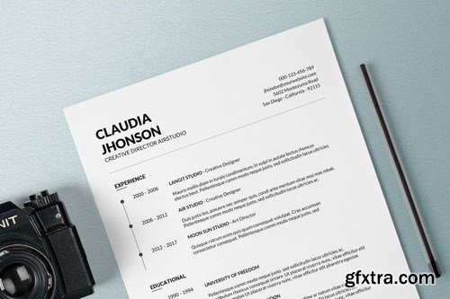 Resume CV Template Pro