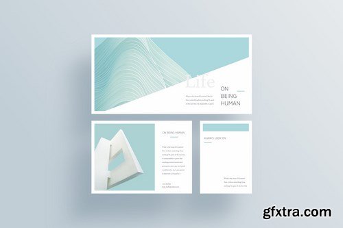 MINIMAL Business Card Brochure Flyer