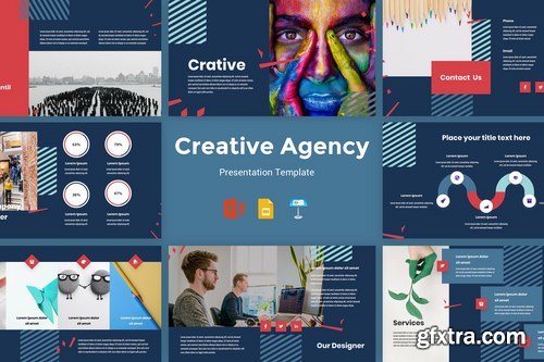 Crative - Creative Agency Presentation Template