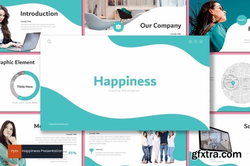 Happiness - Powerpoint Google Slides and Keynote Templates